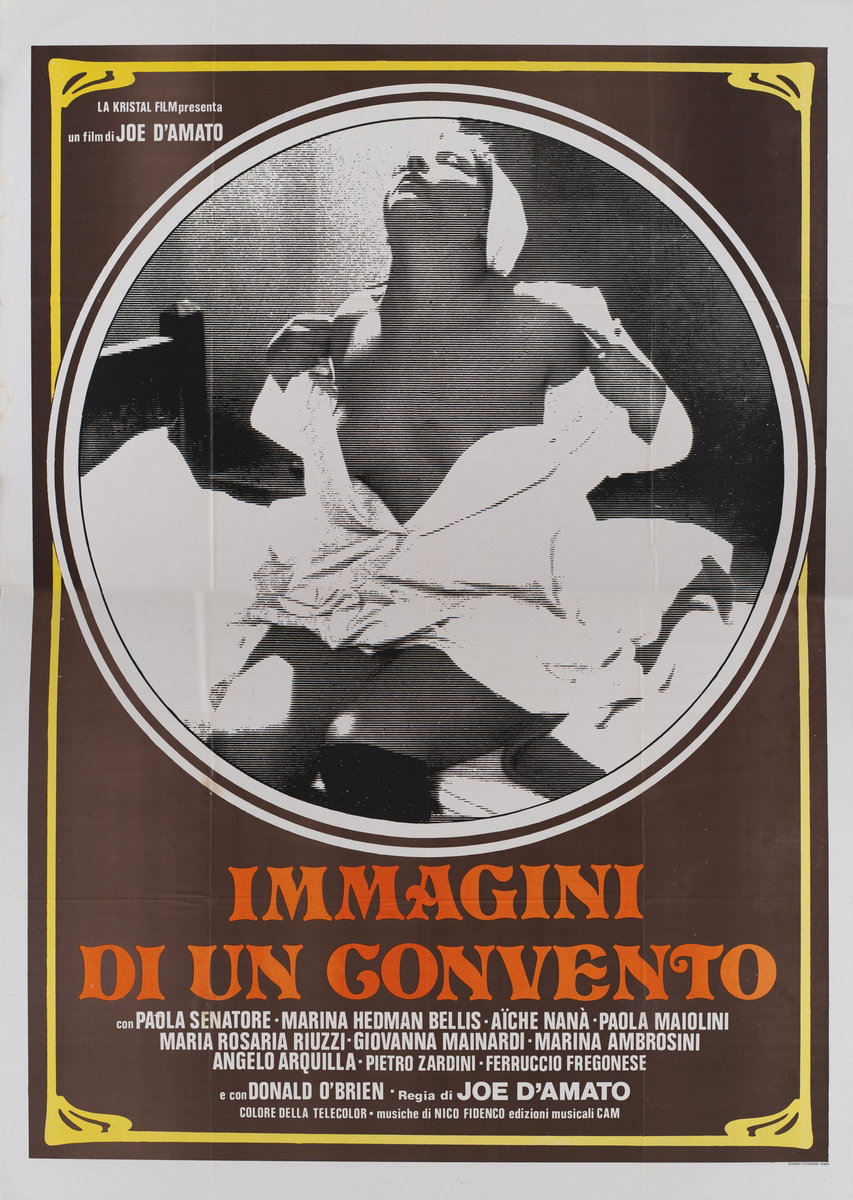 Manifesto 2 per il film Immagini di un convento (1979)