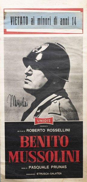 Benito Mussolini - Locandina 1