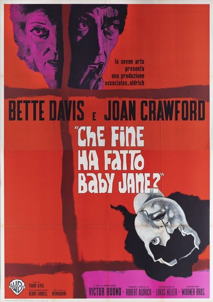 Poster 2 for the film What Ever Happened to Baby Jane? (1962)