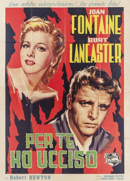 Manifesto 3 per il film Per te ho ucciso (1948)