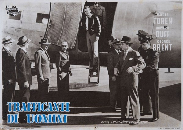 Fotobusta 2 per il film Trafficanti d'uomini (1949)