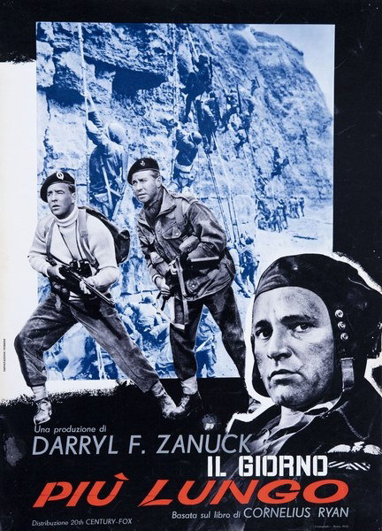 Fotobusta 5 per il film Il giorno più lungo (1962)