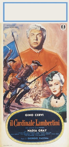 Il cardinale Lambertini - Locandina 1