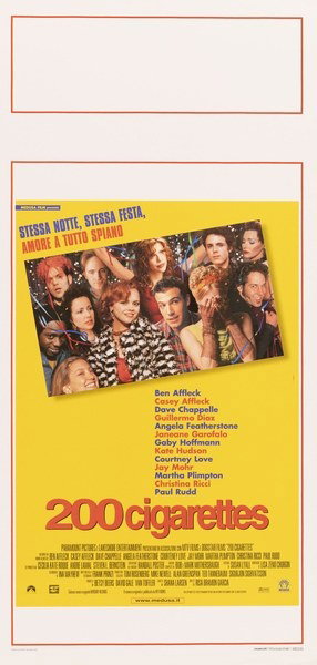Locandina 1 per il film 200 Cigarettes (1999), dipinto da Petrollo Massimo (Maxy)