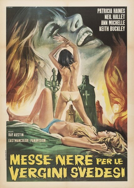 Messe nere per le vergini svedesi - Manifesto 2
