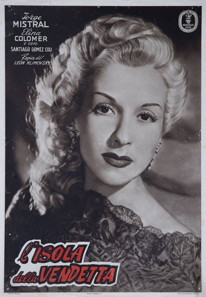 Fotobusta 4 per il film L'isola della vendetta (1953)