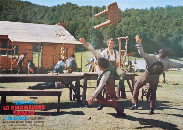 Fotobusta 6 per il film Lo chiamavano Trinità... (1970)