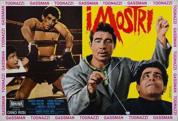 Fotobusta 8 per il film I mostri (1963)