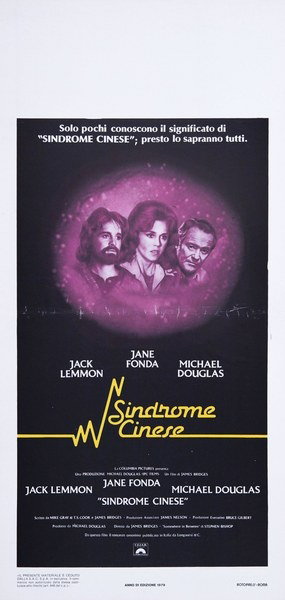 Locandina 2 per il film Sindrome cinese (1979)
