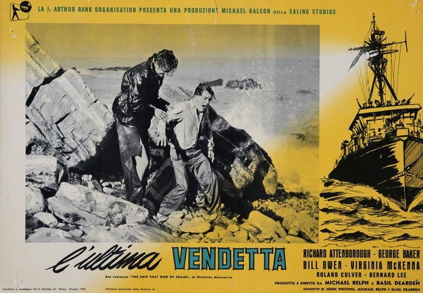 Fotobusta 8 per il film L'ultima vendetta (1955)