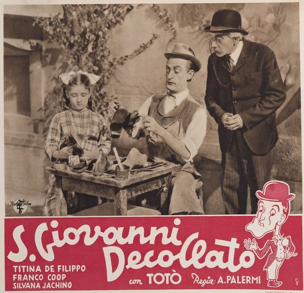 Fotobusta 2 per il film San Giovanni decollato (1940)