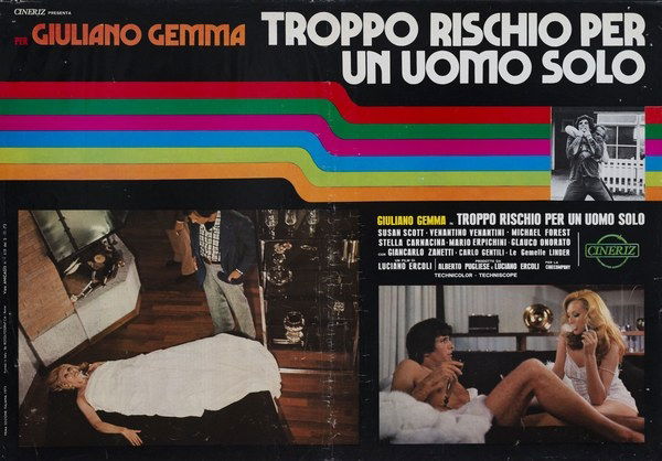 Troppo rischio per un uomo solo - Fotobusta 1