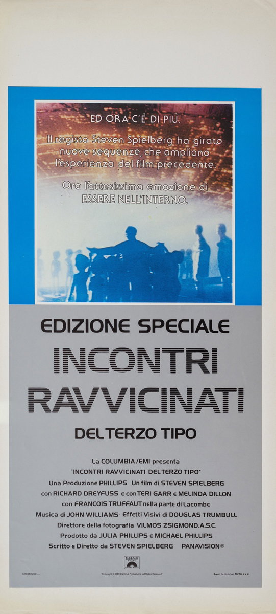 Locandina 2 for the film Close Encounters of the Third Kind (1977)
