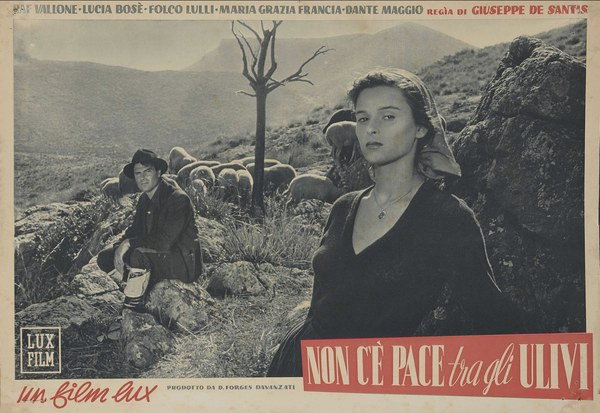Fotobusta 3 per il film Non c'è pace tra gli ulivi (1950)