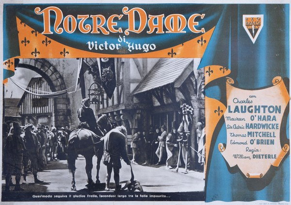 Fotobusta 4 per il film Notre Dame (1939)