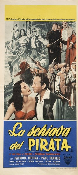 I pirati di Tripoli - La schiava del pirata - Locandina 1