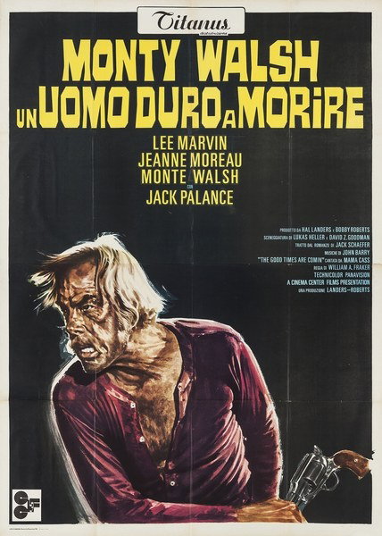 Manifesto 2 per il film Monty Walsh, un uomo duro a morire (1970)
