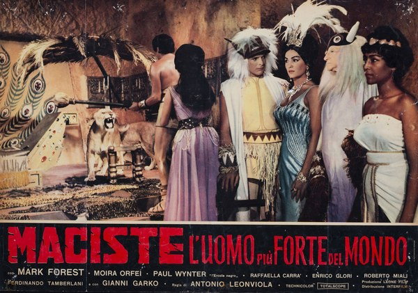 Lobby Card 3 for the film Mole Men Against the Son of Hercules (1961)