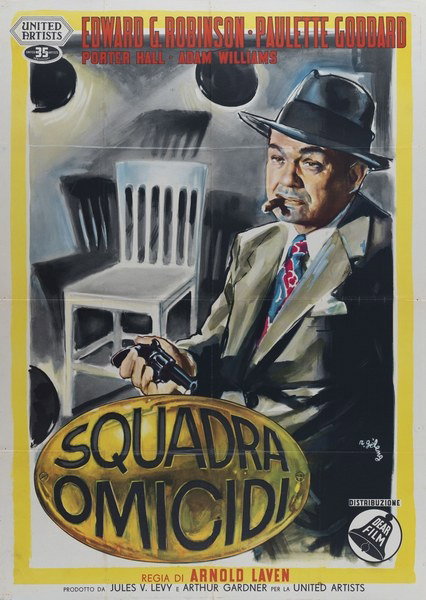 Squadra omicidi - Manifesto 1