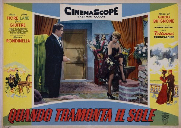 Lobby Card 2 for the film Sunset in Naples (1956)