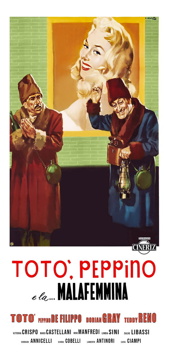 Totò, Peppino e la... malafemmina - Locandina 1
