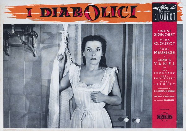 Fotobusta 3 per il film I diabolici (1955)