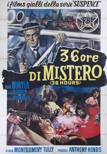 Trentasei ore di mistero - Manifesto 1