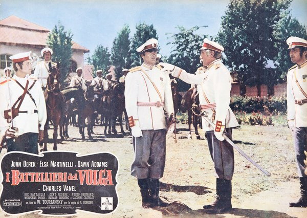 Fotobusta 3 per il film I battellieri del Volga (1935)