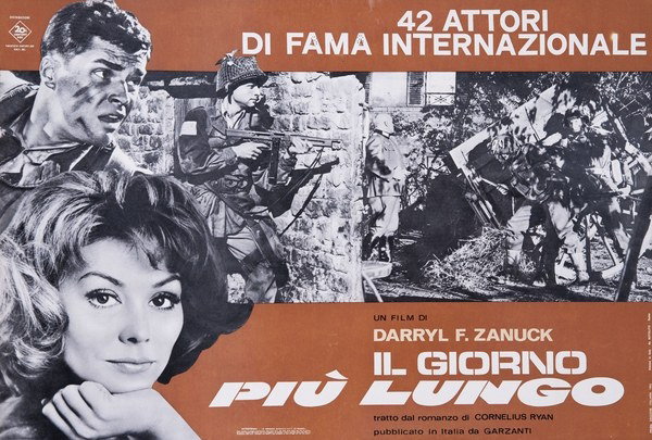 Fotobusta 12 per il film Il giorno più lungo (1962)