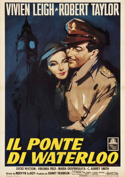 Manifesto 3 per il film Il ponte di Waterloo (1940)