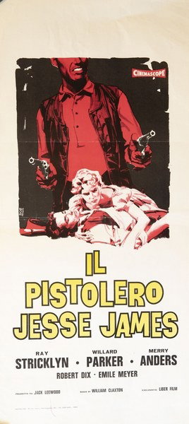 Il pistolero Jesse James - Lobby Card 1