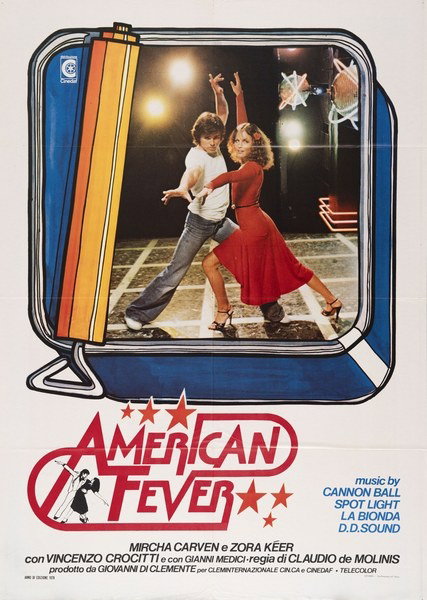 Manifesto 2 per il film American Fever (1978)