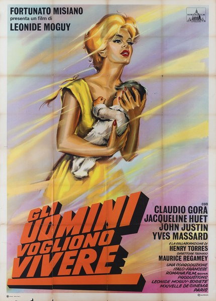 Poster 2 for the film Man Wants to Live (1961)