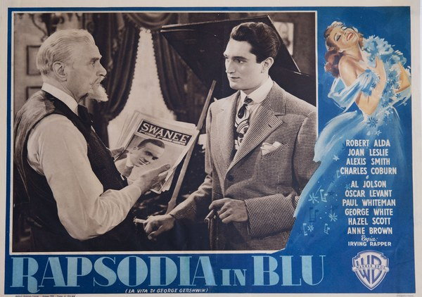 Fotobusta 2 per il film Rapsodia in blu (1945)