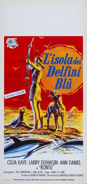 Island of the Blue Dolphins - Lobby Card 1