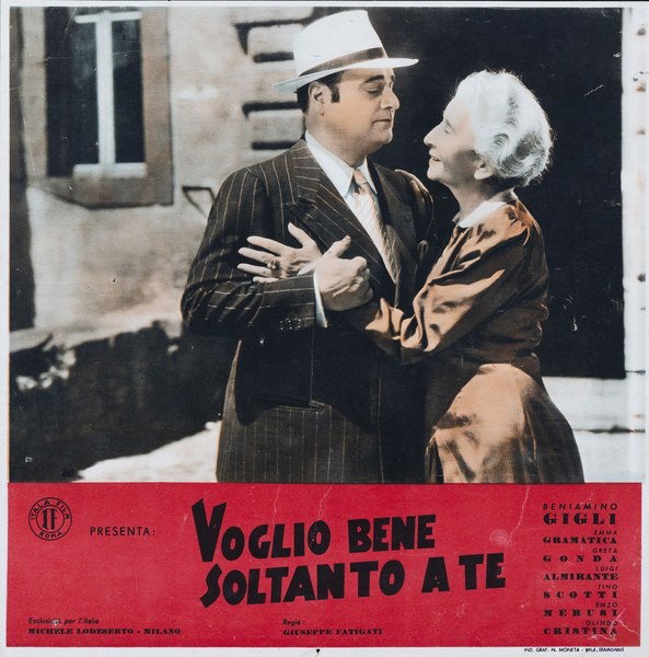 Voglio bene soltanto a te - Fotobusta 1