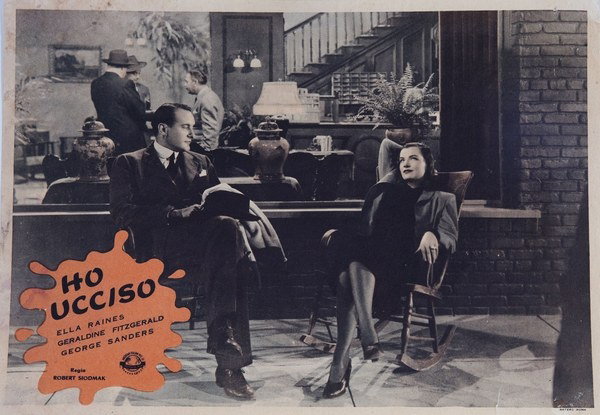 Fotobusta 3 per il film Io ho ucciso! (1945)