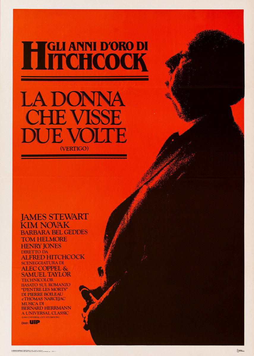 Poster 2 for the film Vertigo (1958)