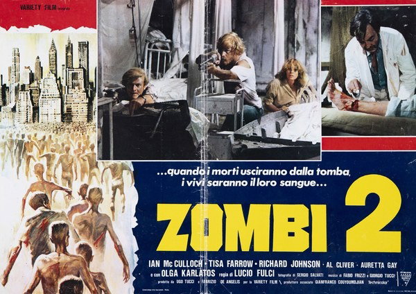 Fotobusta 2 per il film Zombi 2 (1979)