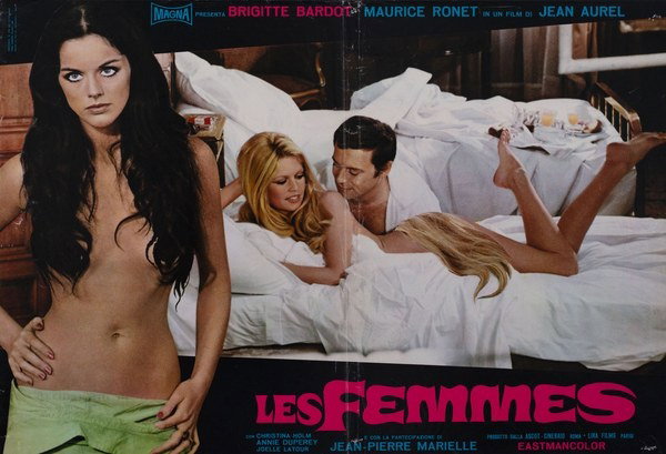 Fotobusta 3 per il film Les femmes (1969)