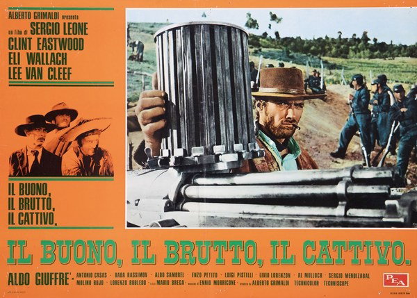 Fotobusta 4 per il film Il buono, il brutto, il cattivo (1966)