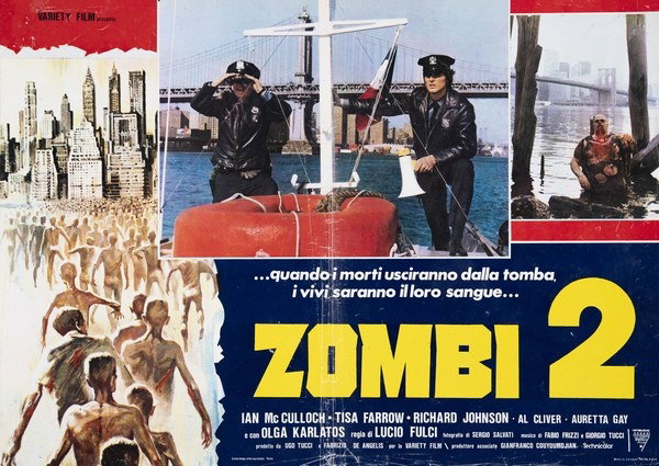 Fotobusta 4 per il film Zombi 2 (1979)