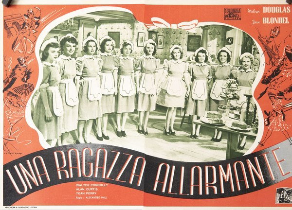 Una ragazza allarmante - Fotobusta 1