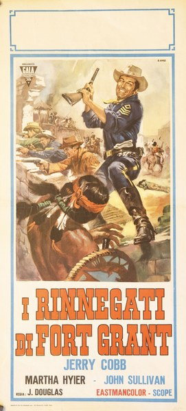 I rinnegati di Fort Grant - Lobby Card 1