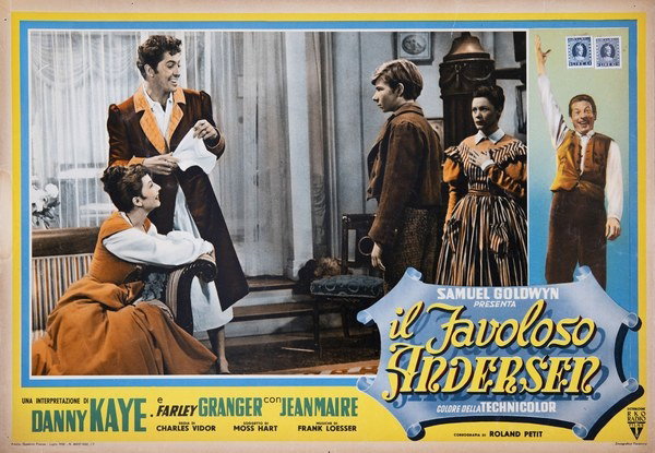 Fotobusta 2 per il film Il favoloso Andersen (1952)