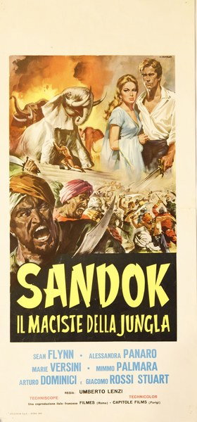 Temple of the White Elephant - Lobby Card 1