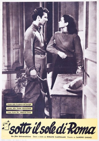 Fotobusta 5 per il film Sotto il sole di Roma (1948)