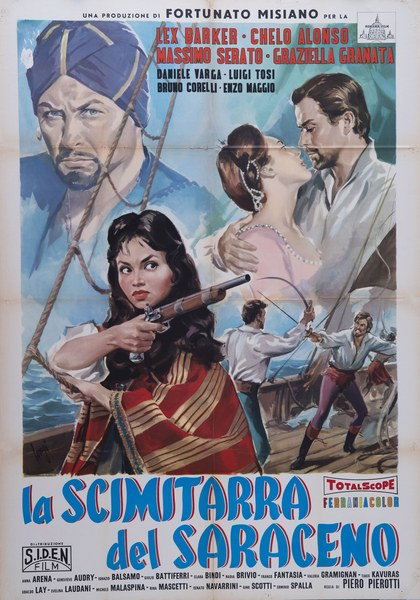 La scimitarra del Saraceno - Manifesto 1