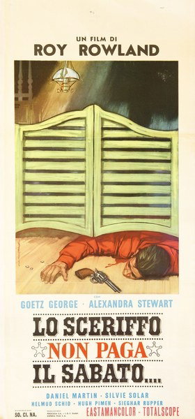 Lo sceriffo non paga il sabato - Locandina 1
