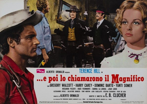 ...E poi lo chiamarono il magnifico - Fotobusta 1